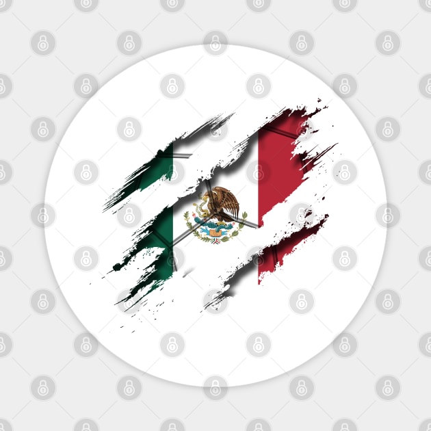 Mexico Football Magnet by blackcheetah